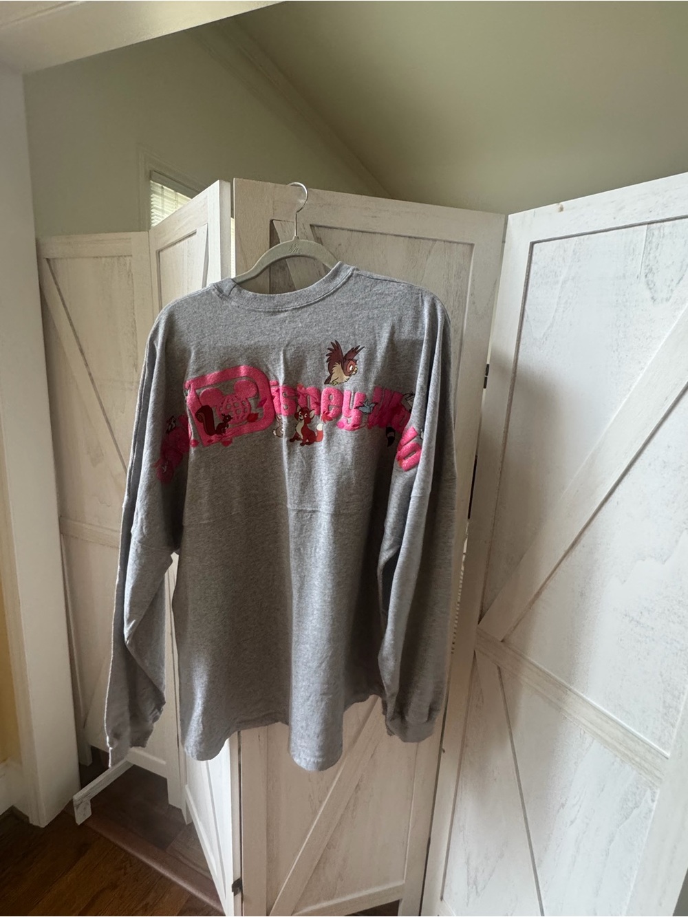 Disney Forest Friends Spirit Jersey with Pink Disney World Logo and Characters - Picture 3 of 3
